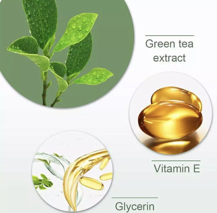 Green Tea Purifying Clay Stick Mask Grün Tee Oil-Control Anti-Acne Fine Solid