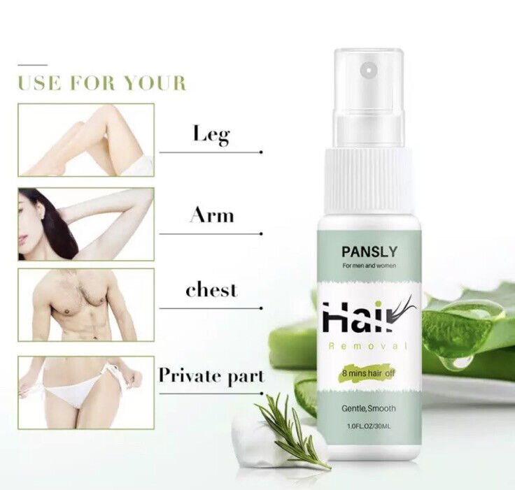 Permanent Spray Haarentfernung In 8 Min - Beine Brust Bauch Achseln (NEU)