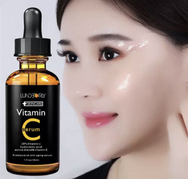 30 ml Vitamin C Serum 20%, Retinol Serum Straffend Anti-Aging, Akne Behandlung