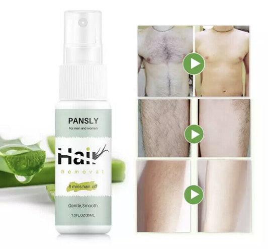 Permanent Spray  Haarentfernung In 8 Min - Beine Brust Bauch Achseln (NEU)