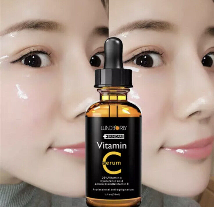 30 ml Vitamin C Serum 20%, Retinol Serum Straffend Anti-Aging, Akne Behandlung